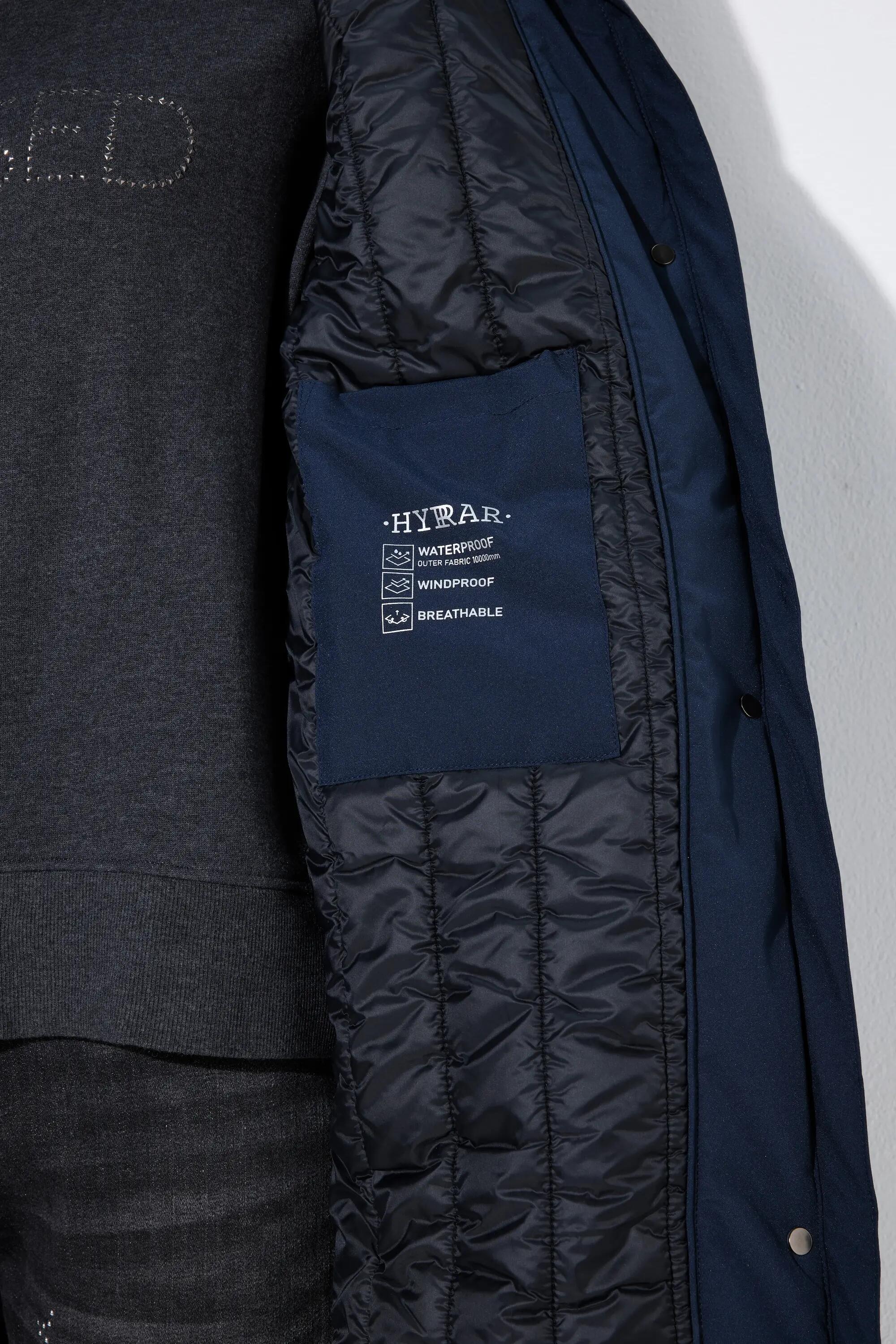 Damen HYPRAR Funktionsjacke Kapuze A-Linie wasserdicht 6/7