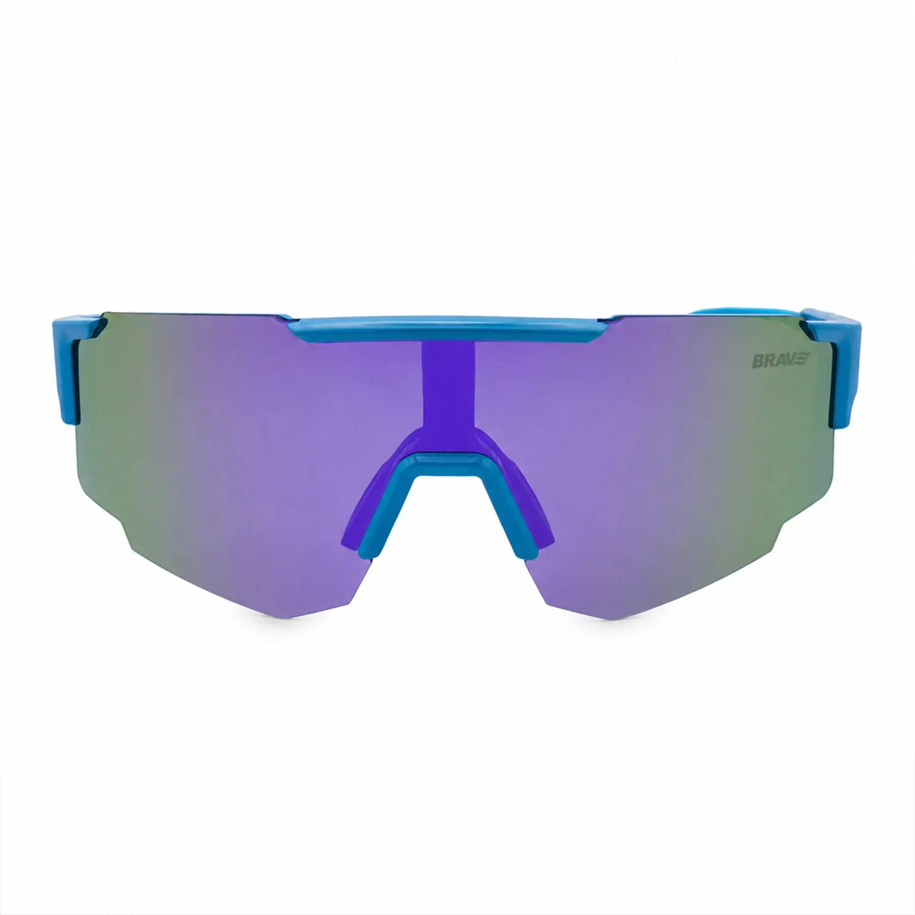 Gafas deportivas BRAVE ACTIVE Neon Wave polarizadas UV400 5/6