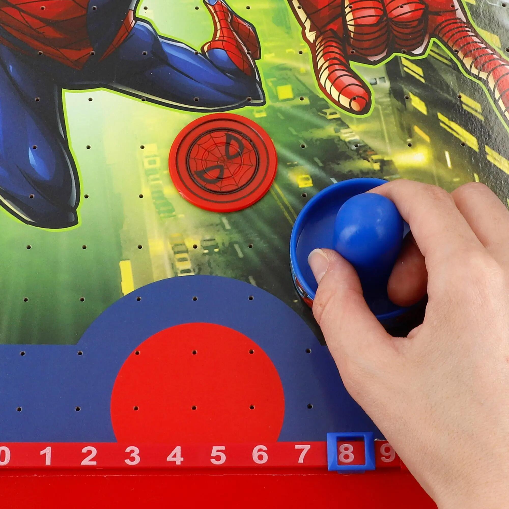 Spiderman Mesa de Air Hockey 53x31x9 cm 3/7