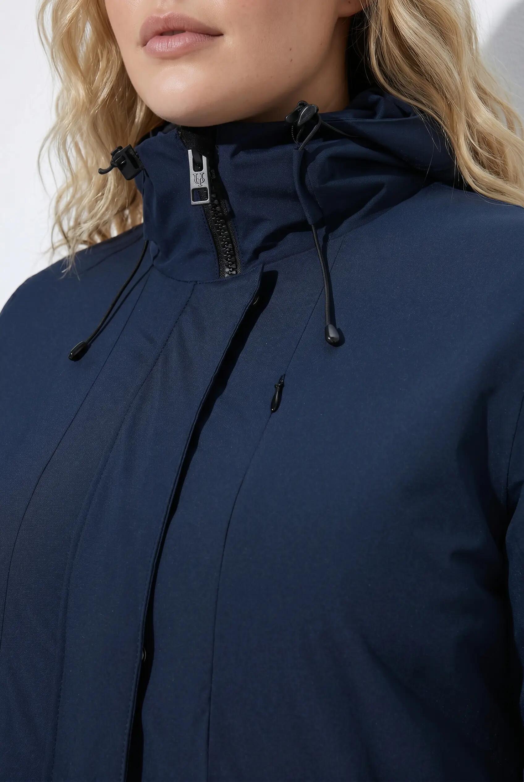 Damen HYPRAR Funktionsjacke Kapuze A-Linie wasserdicht 3/7