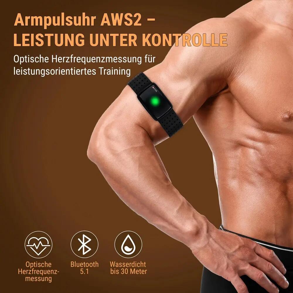 Armpulsgurt mit Bluetooth AWS2 4/5