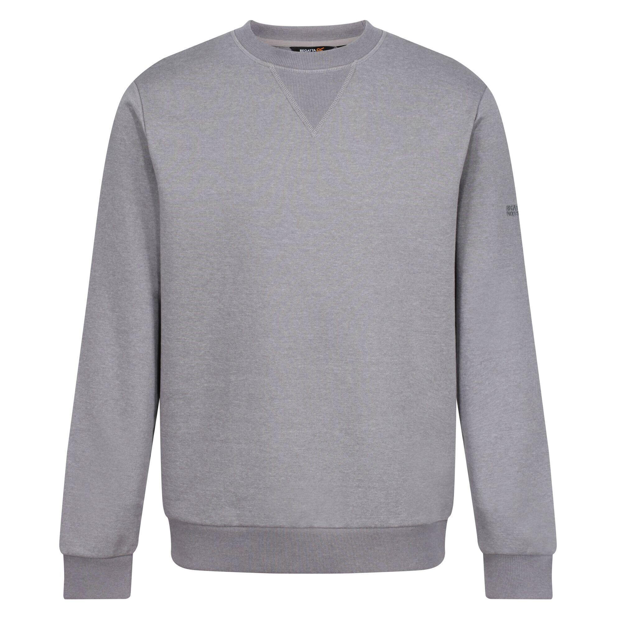 REGATTA Mens Essentials Sweatshirt (Pack of 2) (Grey/Black)