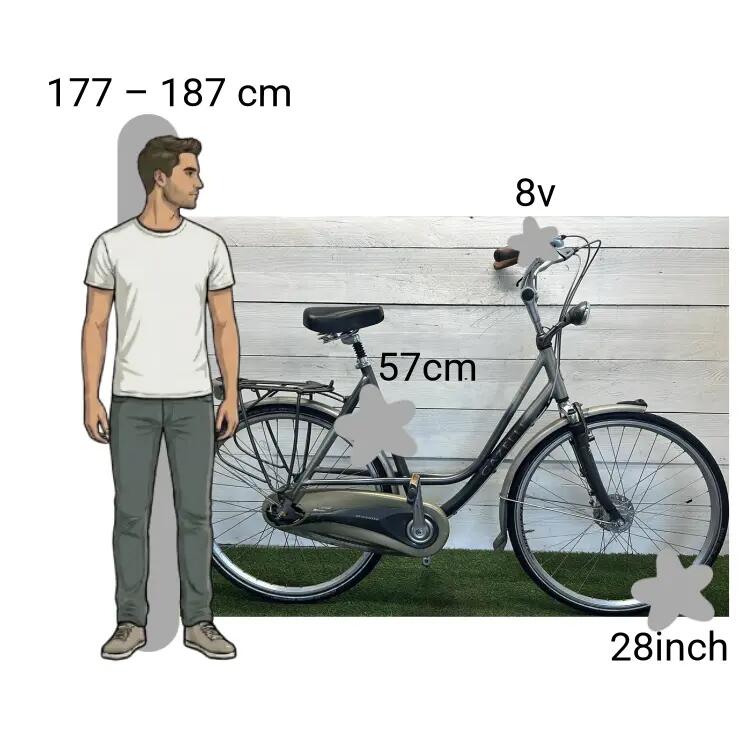 Bicicletta usata Gazelle Touche 2/4