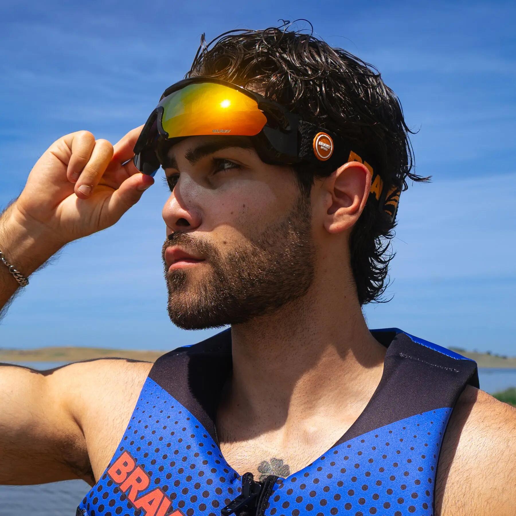 Gafas deportivas BRAVE FLIP Frontline polarizadas UV400 Cat. 3 2/4
