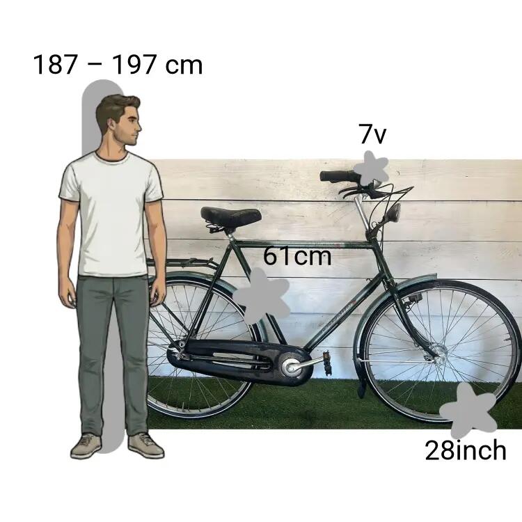 Bicicletta usata Gazelle Primeur 2/4
