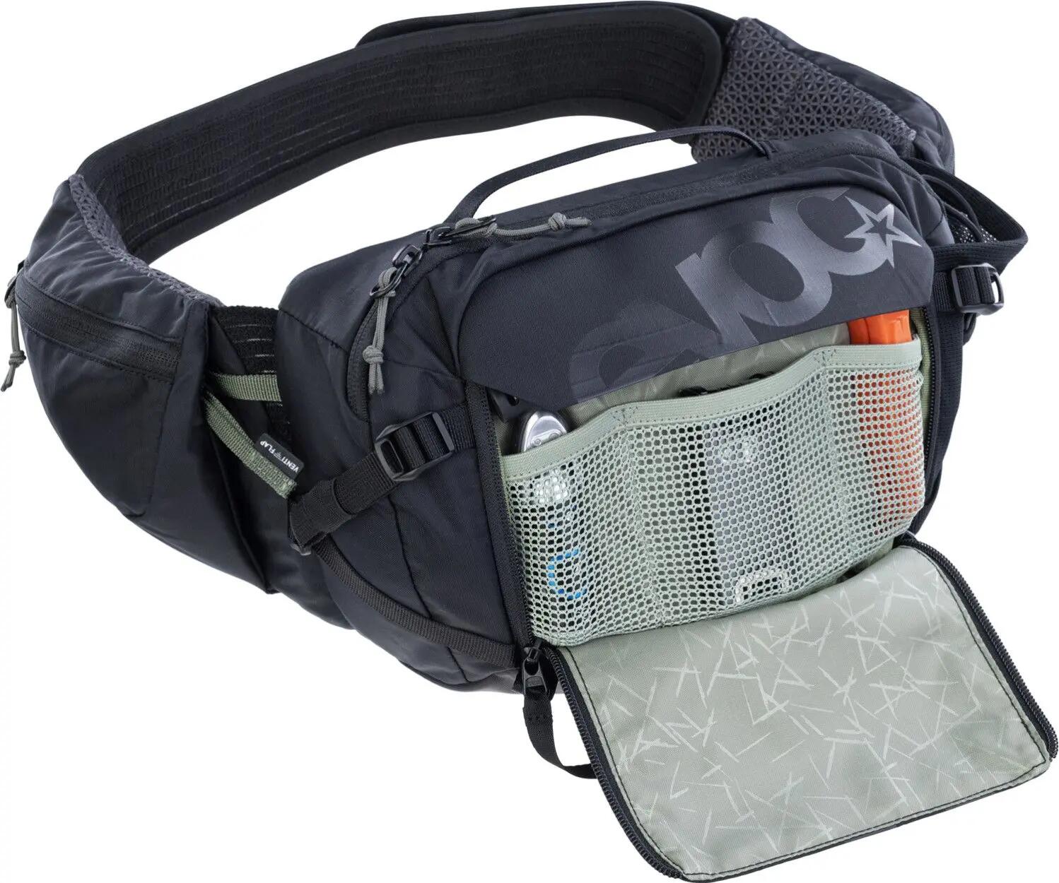 Ceinture Banane VTT Evoc Pro 3 Noir + Poche à Eau 1.5L 4/7