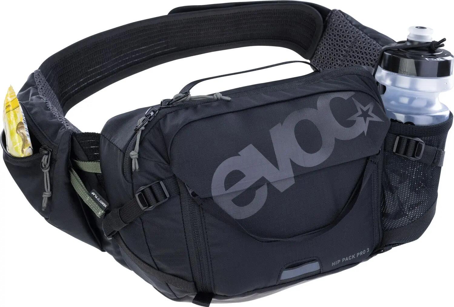 Ceinture Banane VTT Evoc Pro 3 Noir + Poche à Eau 1.5L 3/7