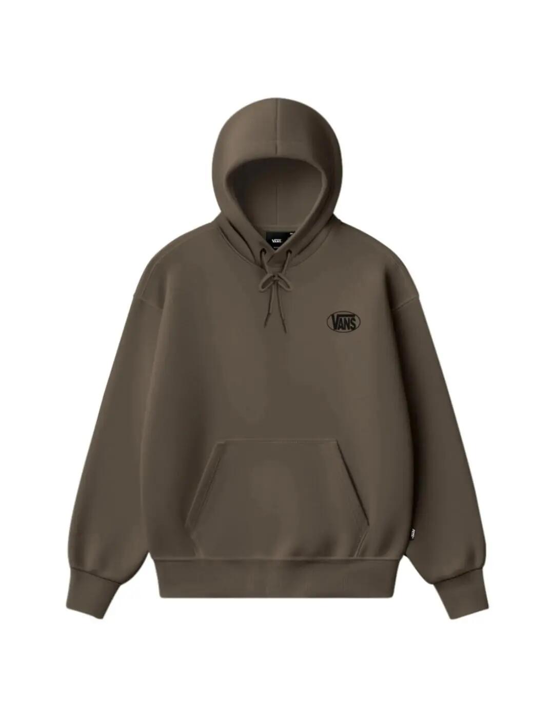 Pullover-Sweatshirts aus Fleece für Herren von Vans Left Chest II in Braun. 1/3