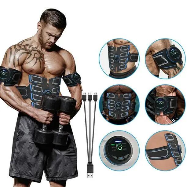 Appareil de stimulation abdominale, ceinture de tonification musculaire 5/8