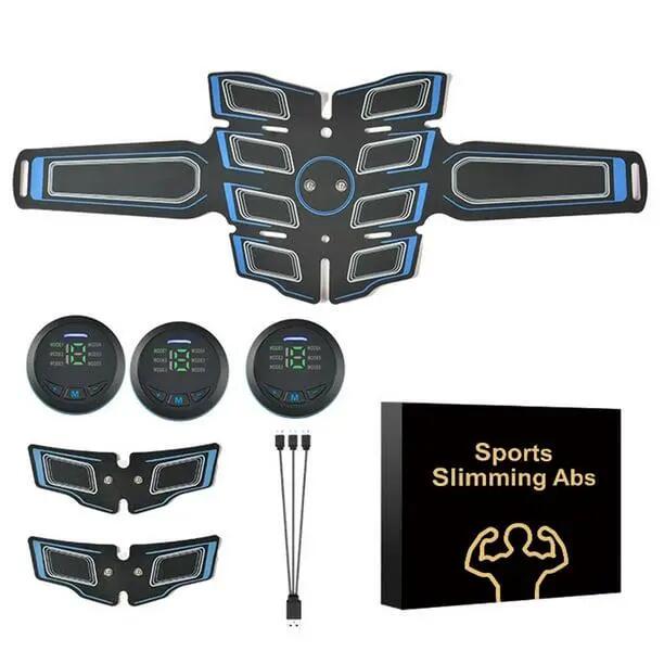 Appareil de stimulation abdominale, ceinture de tonification musculaire 2/8