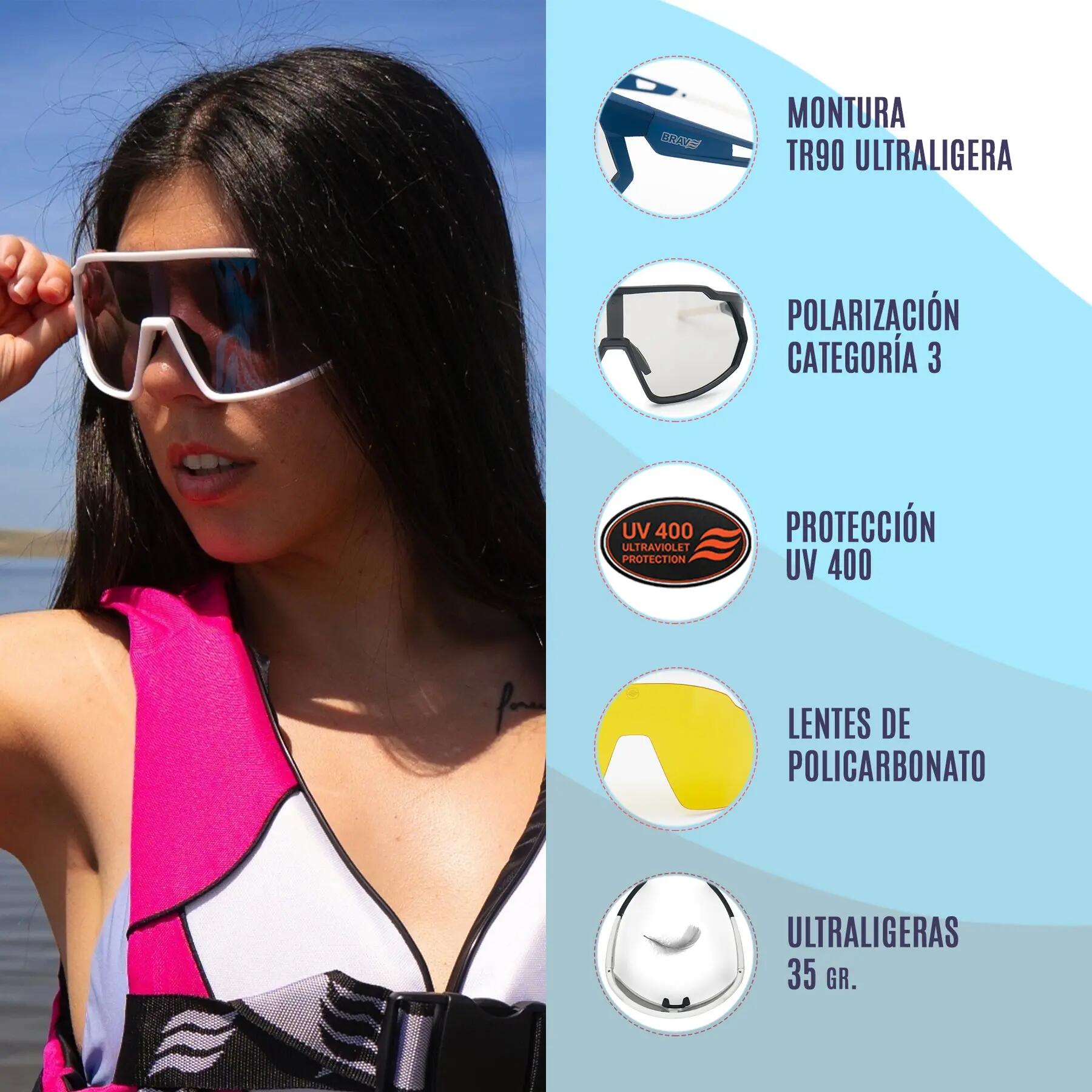 Gafas deportivas BRAVE PULSE Clear Move fotocromáticas y polarizadas UV400 6/7