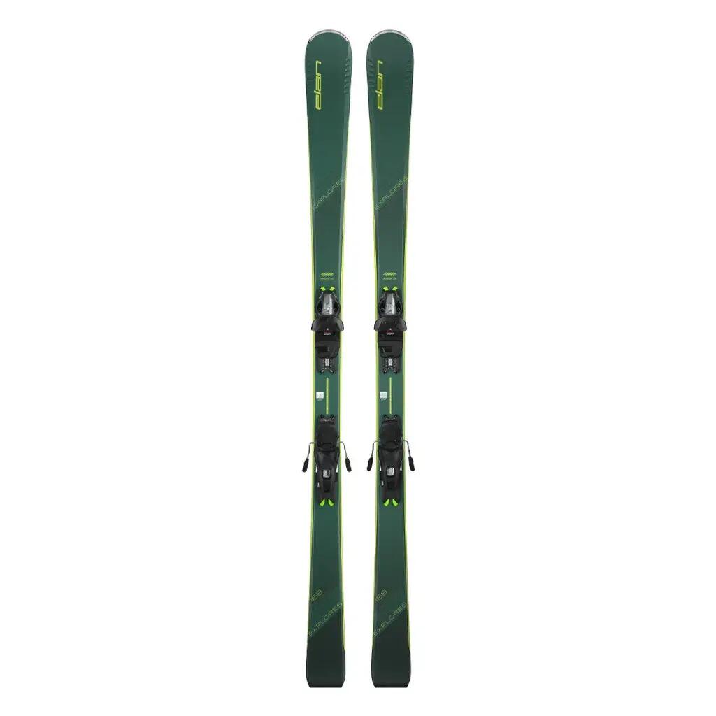 Herren - ski - freizeit-abfahrtsski - explore 6 - grün 1/1