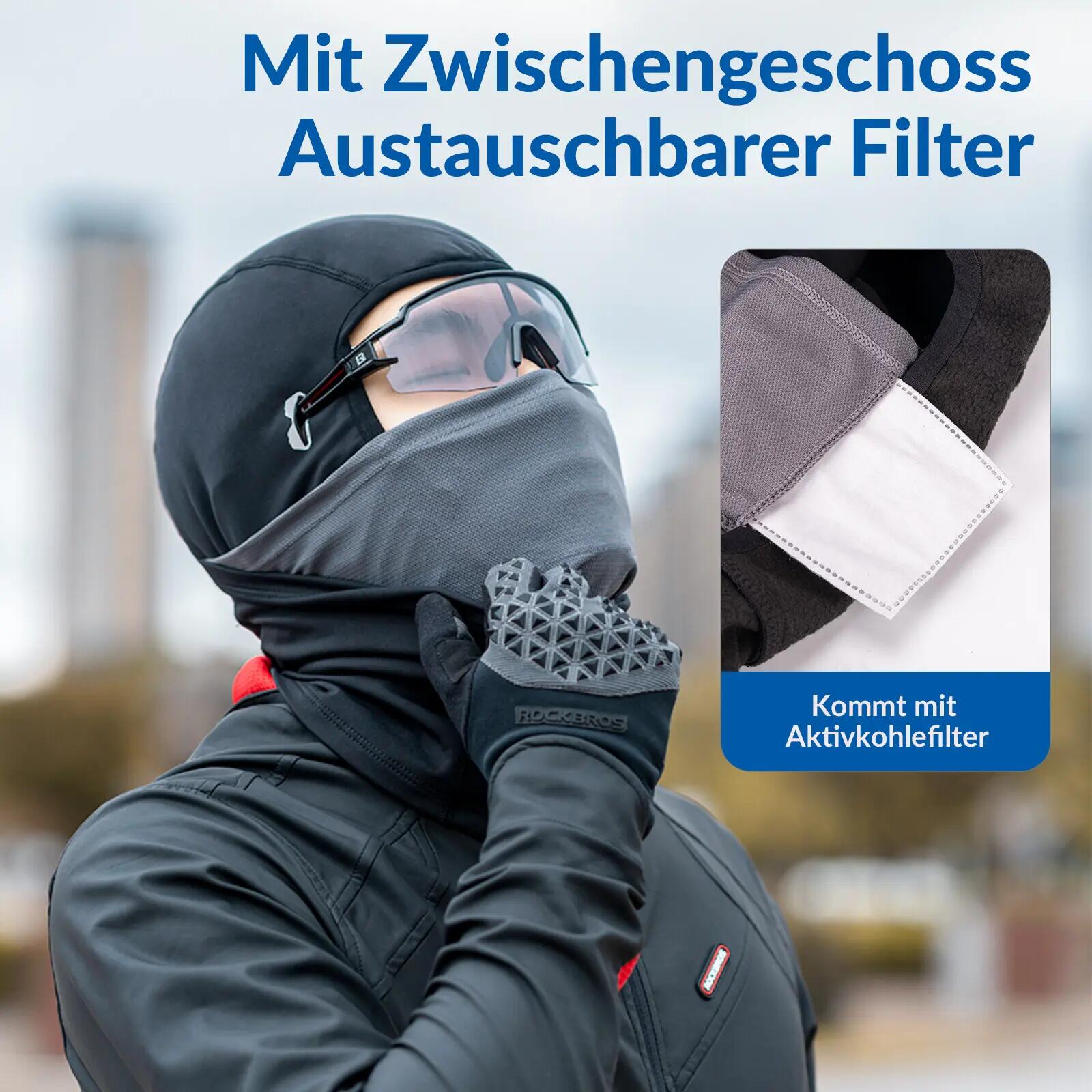 Cagoule de ski avec filtre PM2.5 4/5