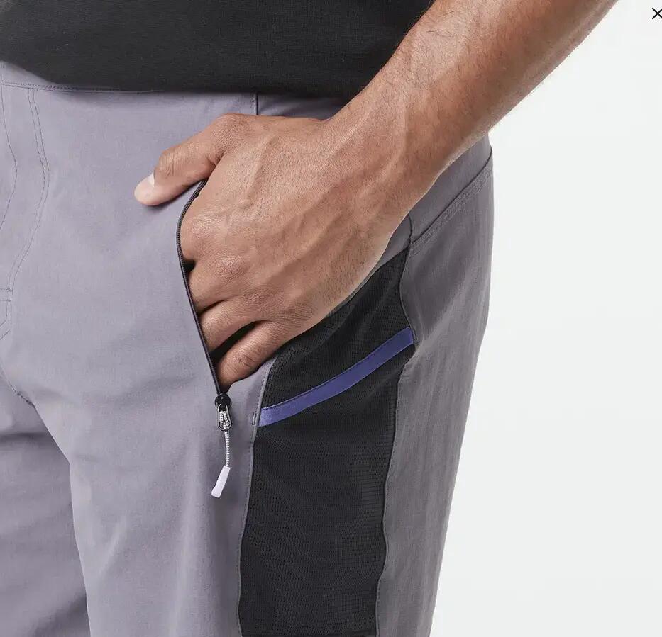 Short - Randonnée - Homme - Stretch léger, résistant - Shooner - Violet 3/5