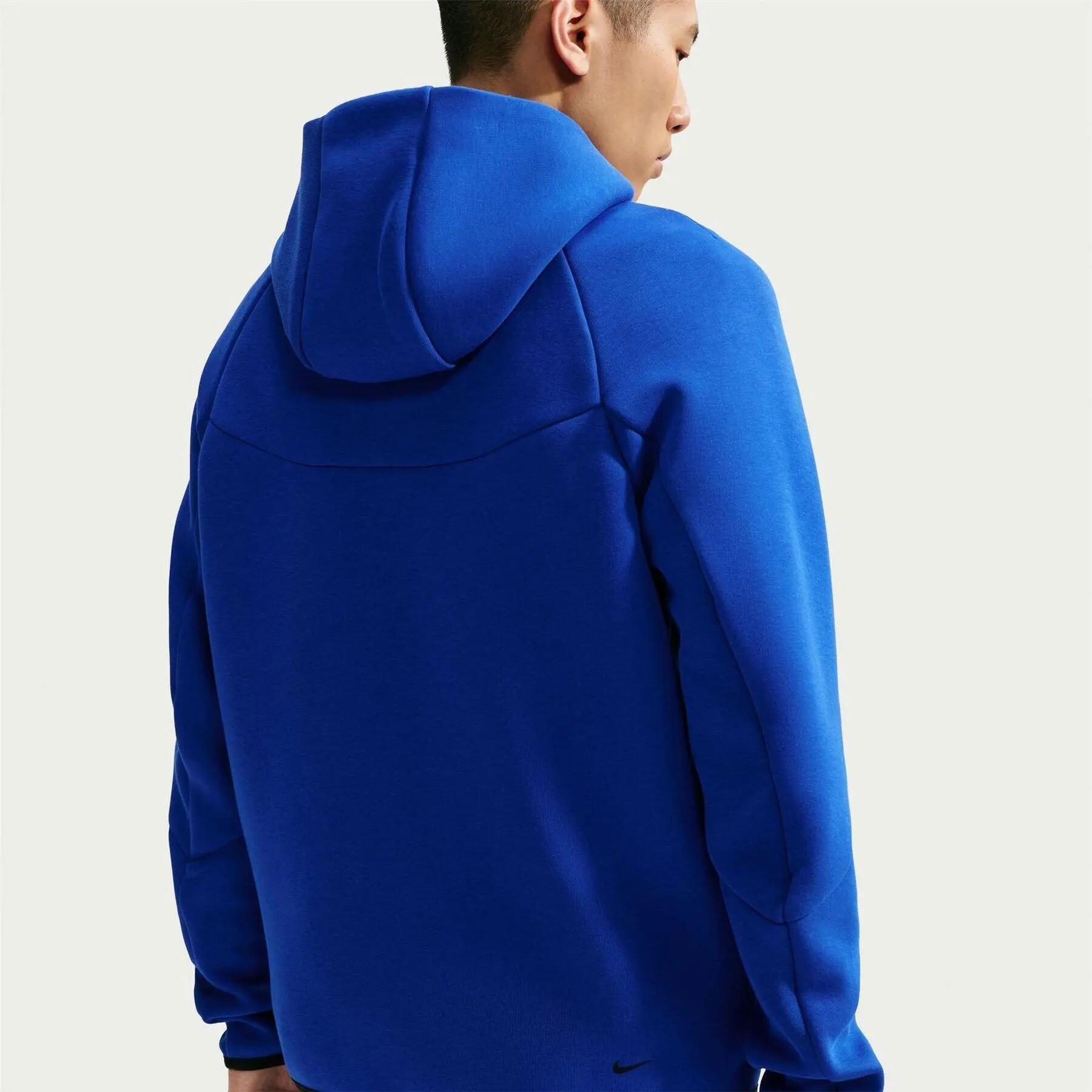 Tech Felpa Con Cappuccio E Zip Intera Chevron Uomo Nike Retro Reale 2/5
