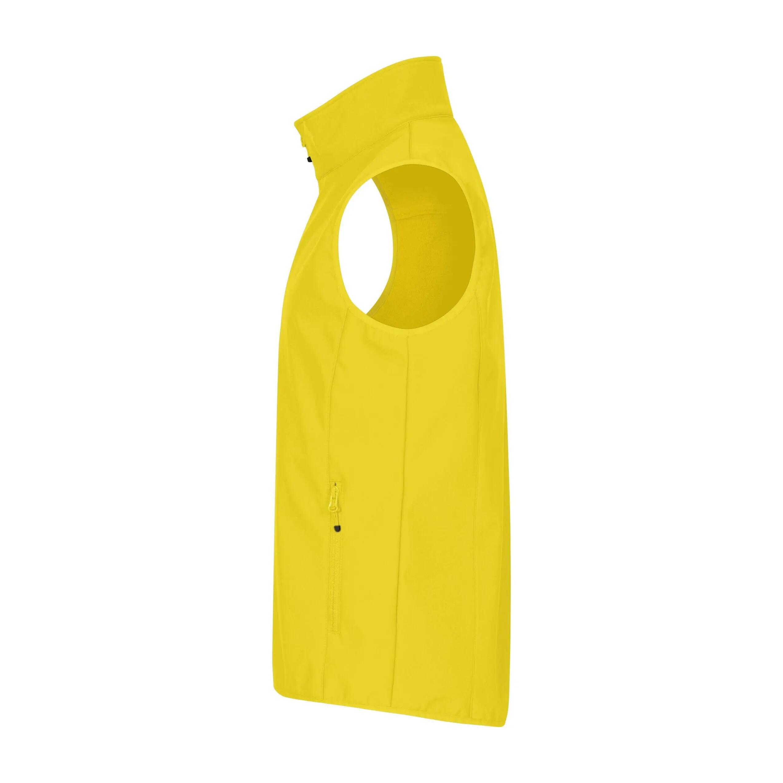 Mens Classic Soft Shell Jacket (Lemon) 3/5