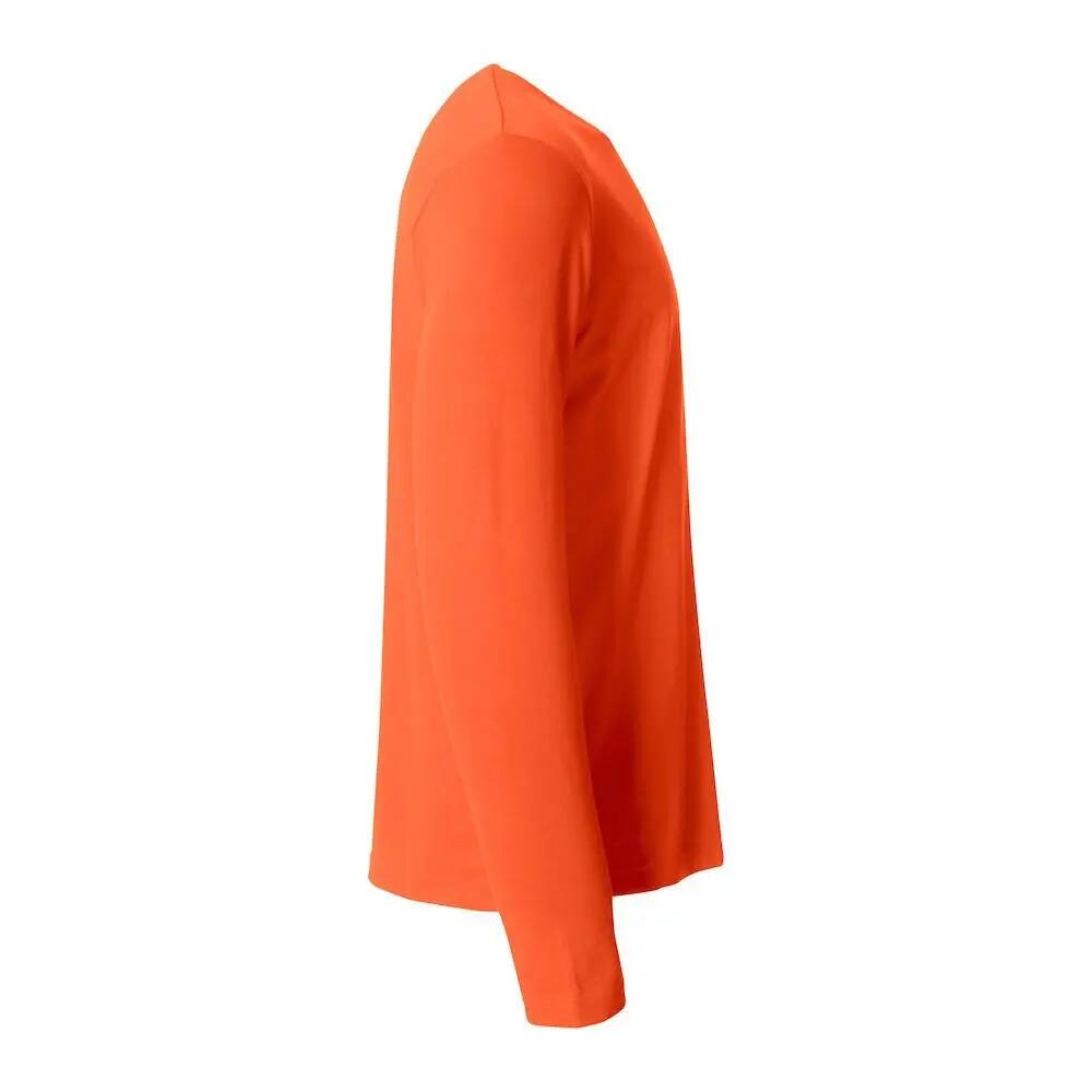 Tshirt BASIC Homme (Orange Sang) 4/4
