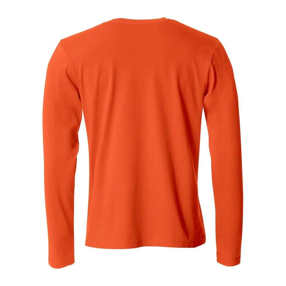 Tshirt BASIC Homme (Orange Sang) 2/4