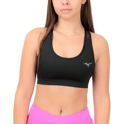 brassière - running - femme - maintien moyen, respirante - Alpha - noir