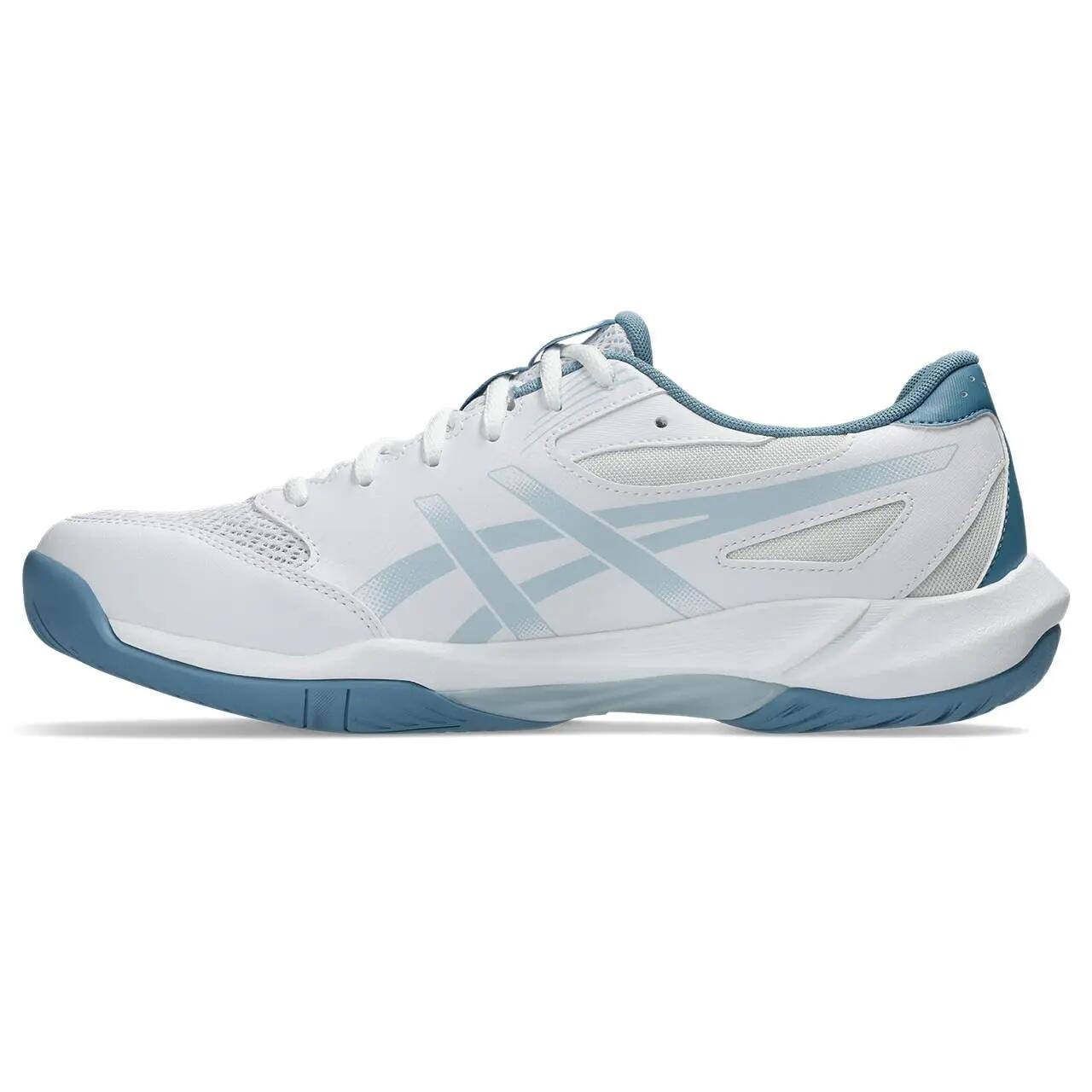 chaussures - volley - unisex - amorties, durables, Gel-Rocket 12 - blanc/cyan 4/4