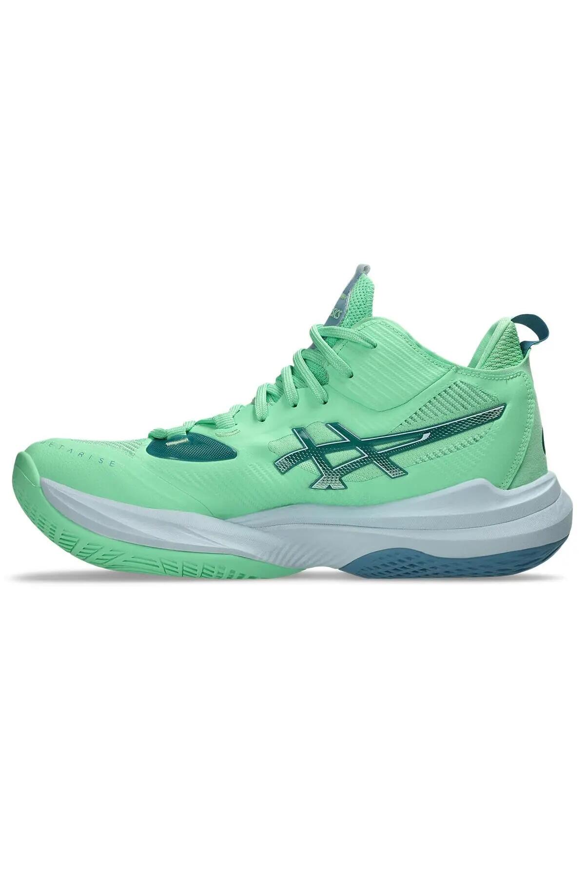 scarpe - volley - da uomo - stabili, ammortizzate - Metarise 2 - verde chiaro 4/4