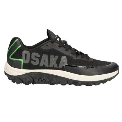 Schoenen - hockey - unisex - kai mk1 - wendbaar, stevig - zwart/light green