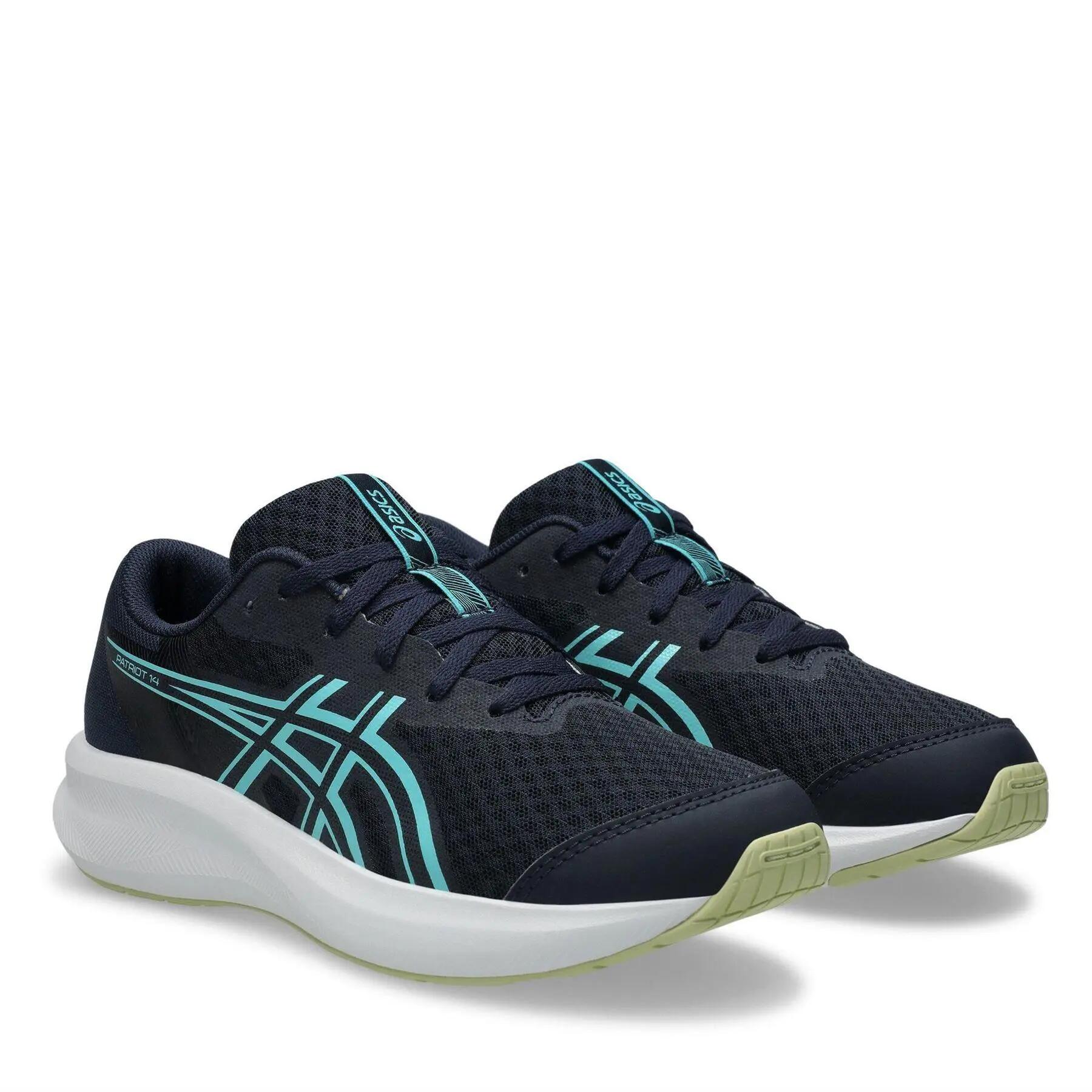 Baskets Course À Pied PATRIOT Enfant (Bleu Nuit / Vert) 4/6