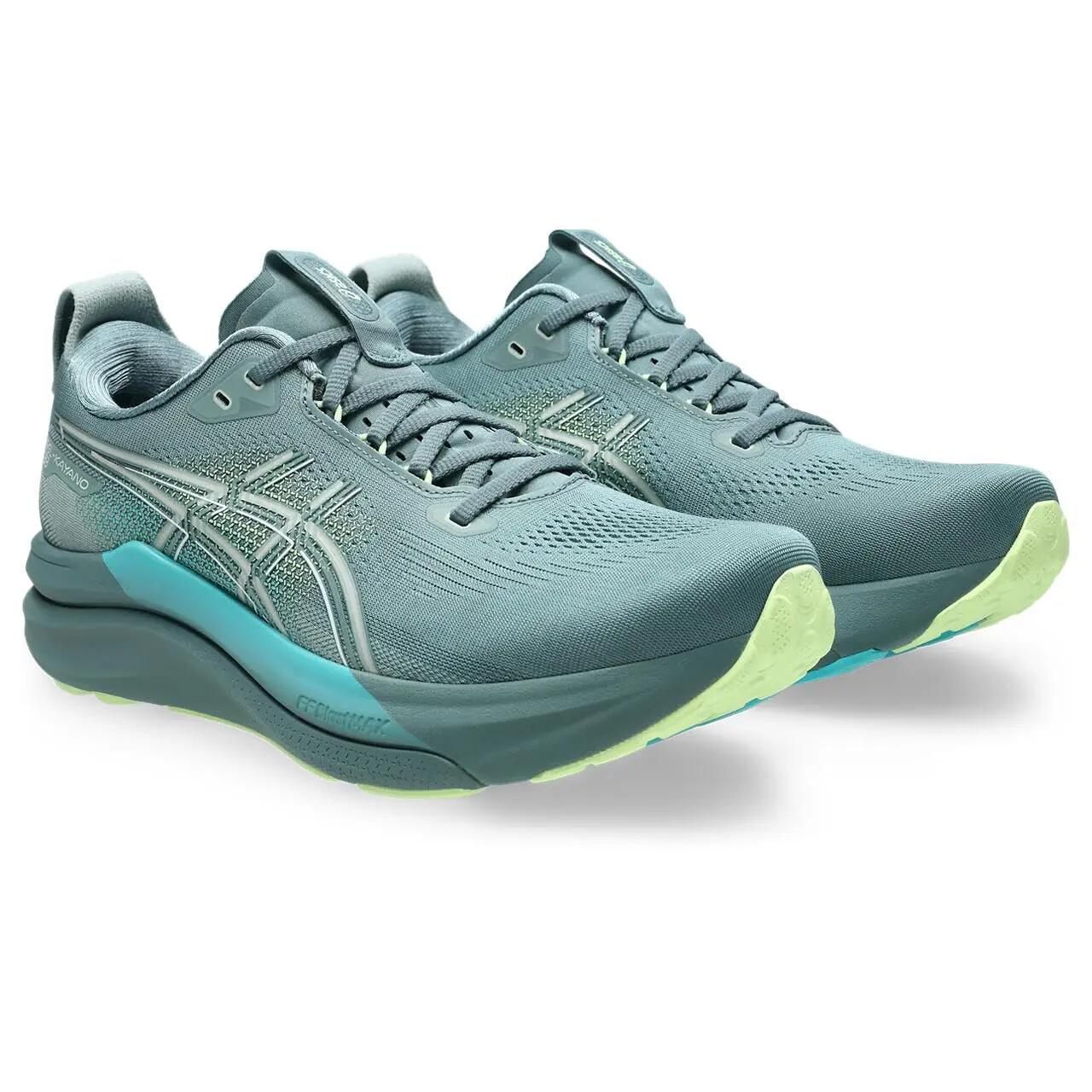 Chaussures - course - hommes - stables, amorties - Gel-Kayano 33 - vert pétrole 4/4