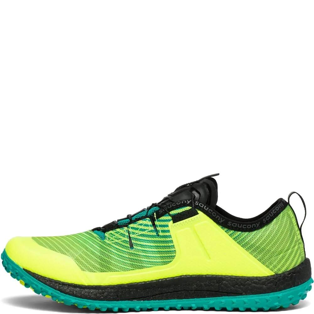 Scarpe - trail - da uomo - leggere, reattive - switchback iso - giallo/nero 4/4