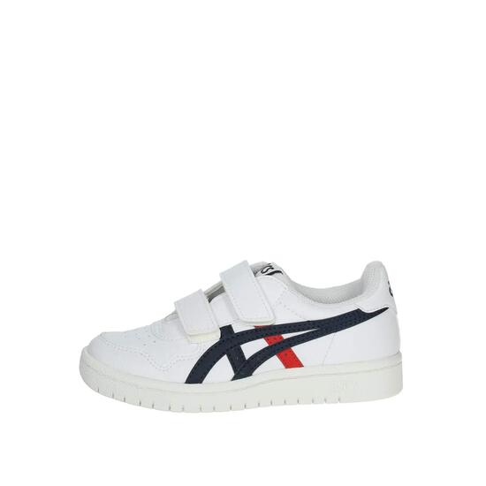 Chaussures - sport - enfants - velcro, respirantes - japan s - blanc/rouge