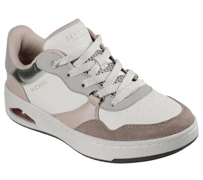 Schoenen - casual - dames - uno ctl - subtiele glans - taupe