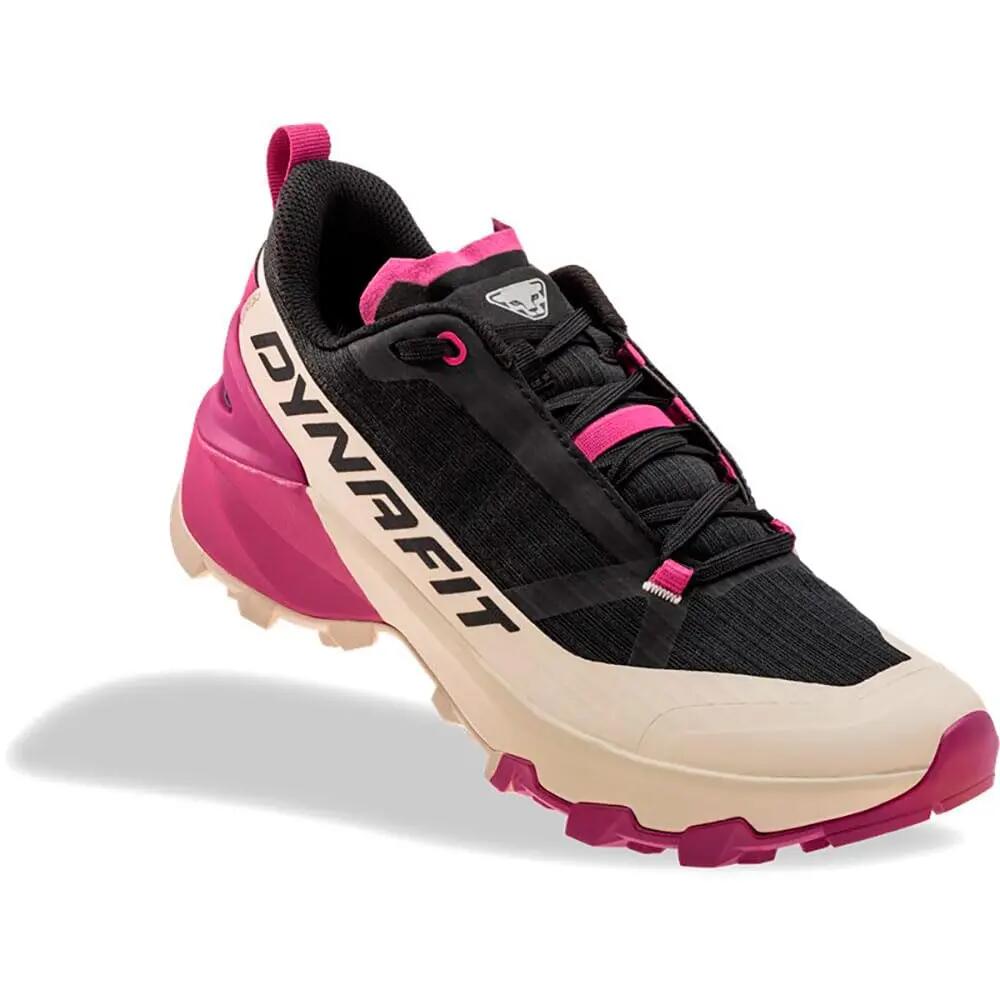scarpe - trekking - donna - leggere, traspiranti, scarpe da trail - nero/rosa 4/4