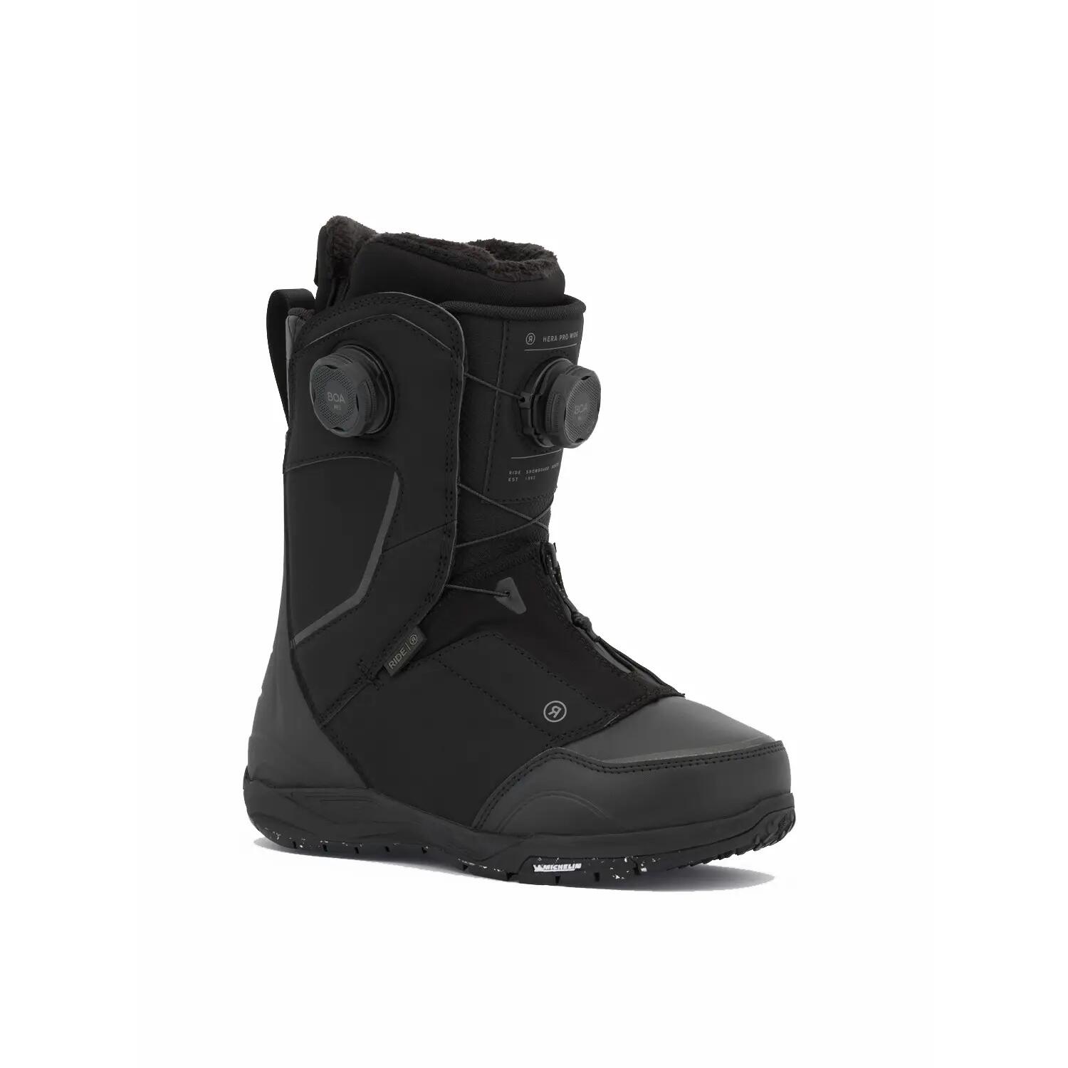 Boots De Snowboard Hera Pro Wide Black All Mountain Femme 1/1