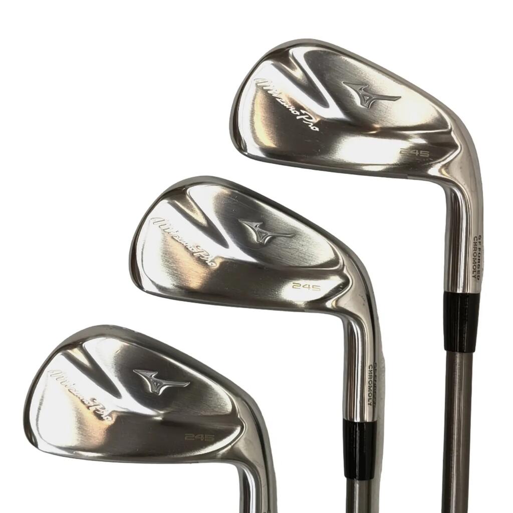 Mizuno Pro 245 iron set / 6-PW+GW / Flex Regular / SteelFiber