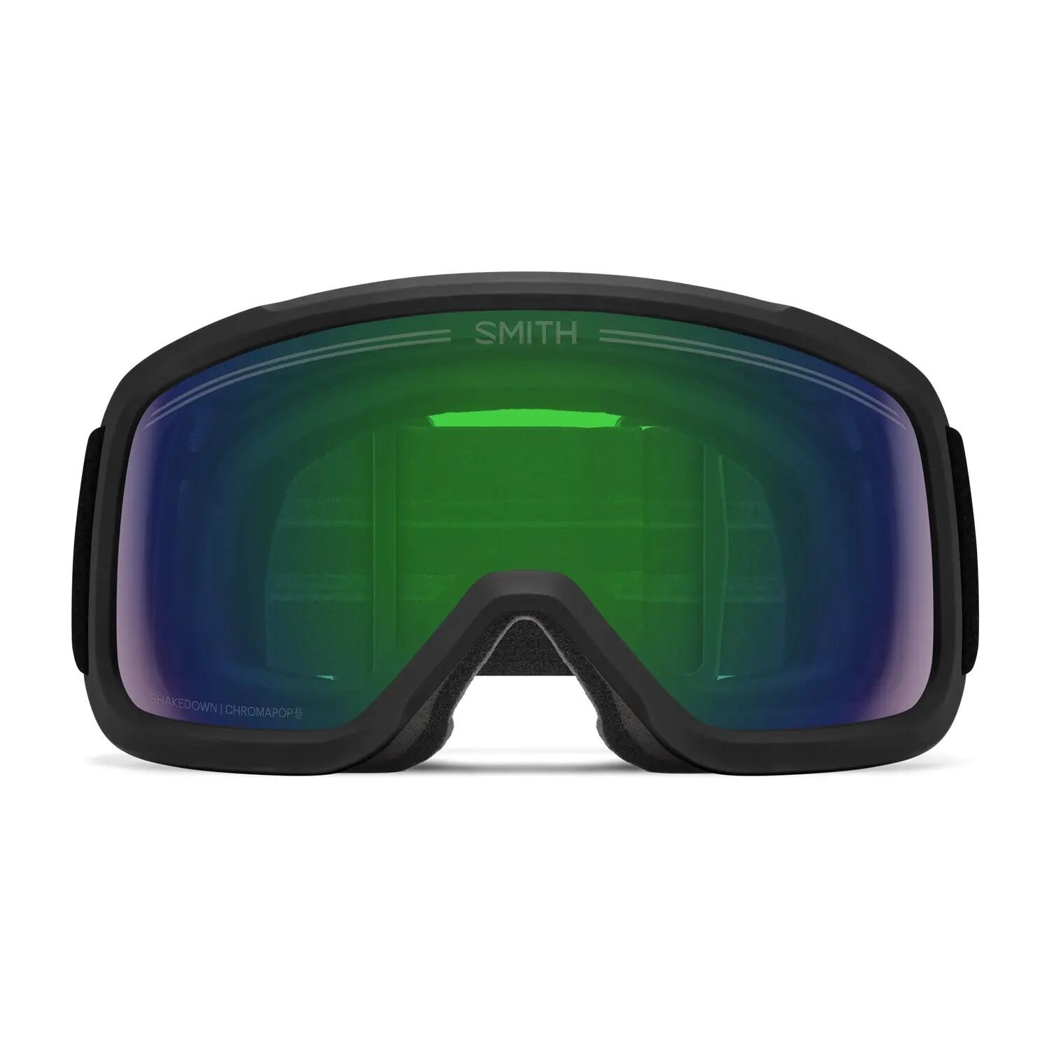 Masque Ski Shakedown Black Chromapop Everyday Green Mirror Cat 2 + Cat 1 Homme 3/4