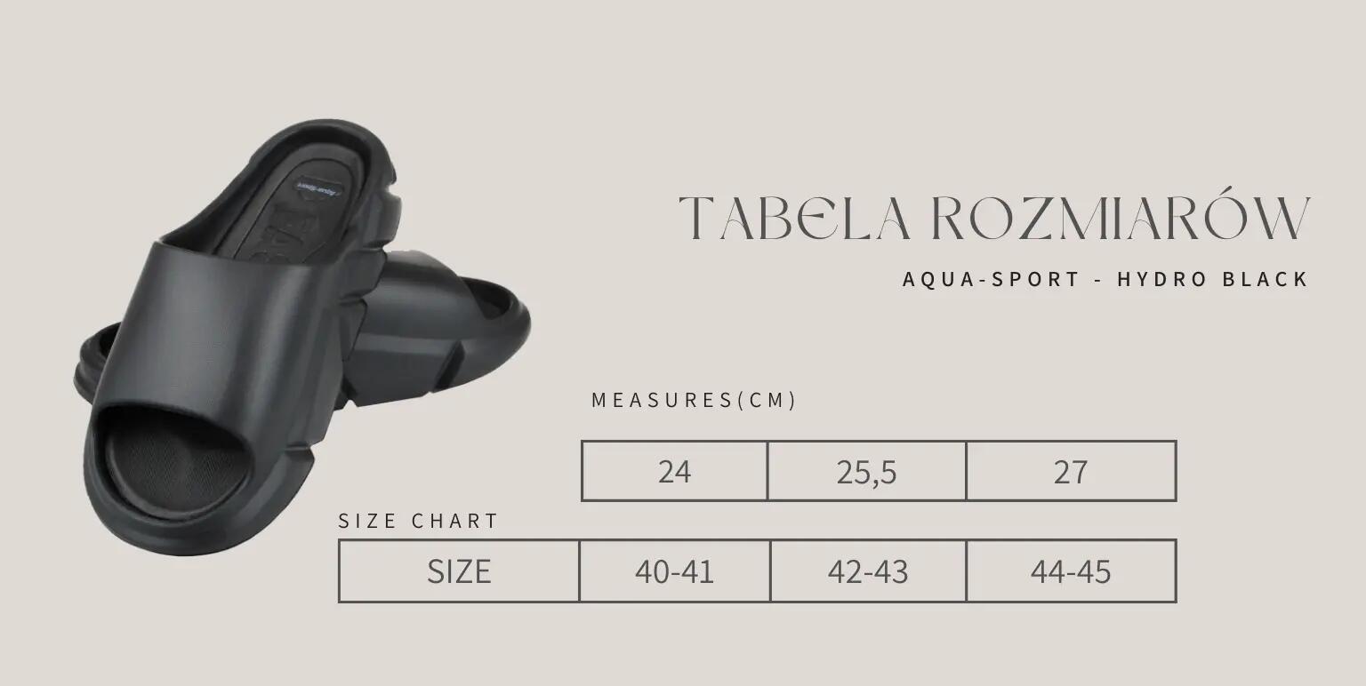 Klapki na basen unisex Aqua-Sport Hydro 5/7