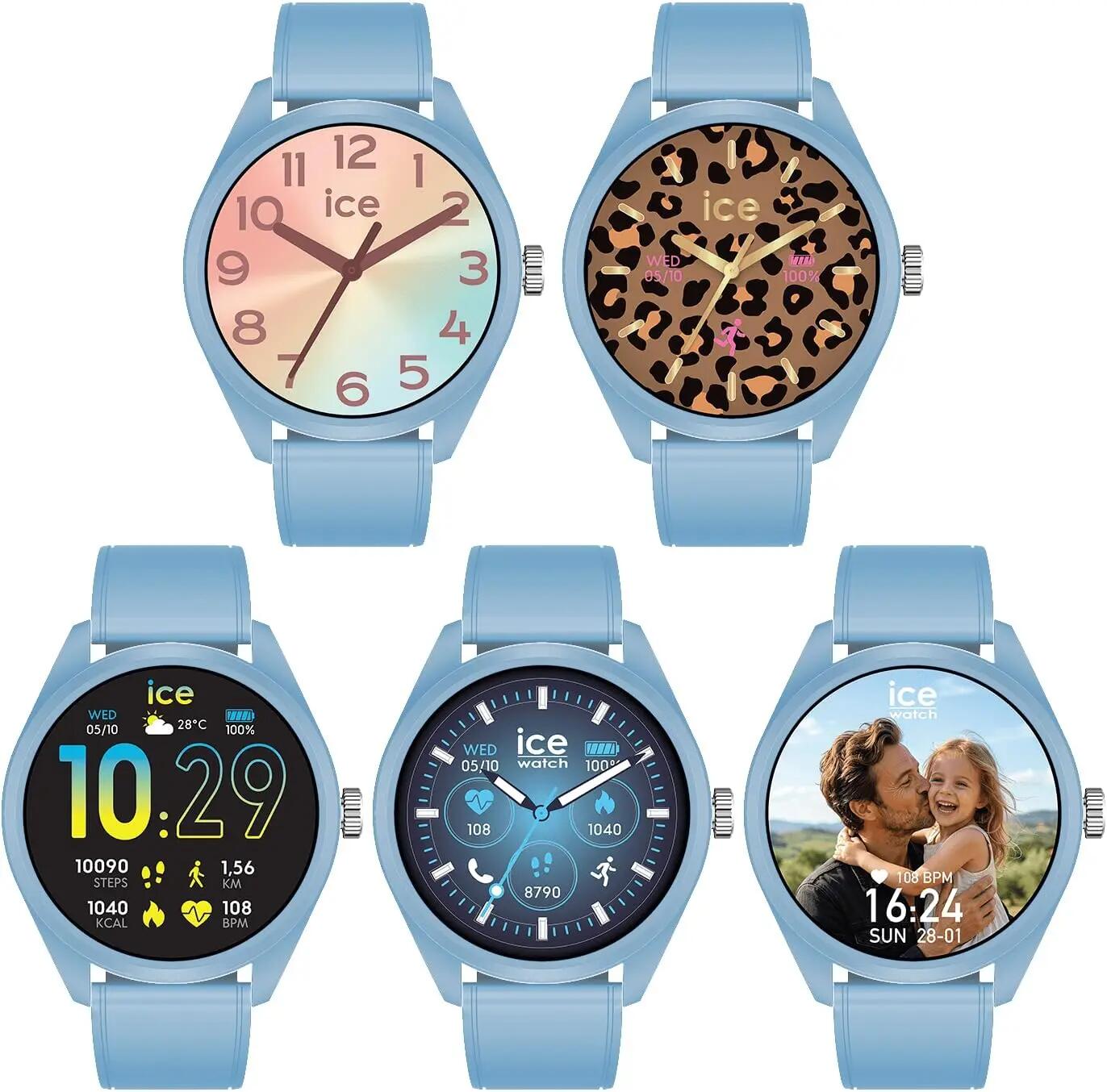 Ice Watch Digitaal  Horloge Blauw/Blauw 026220 4/4