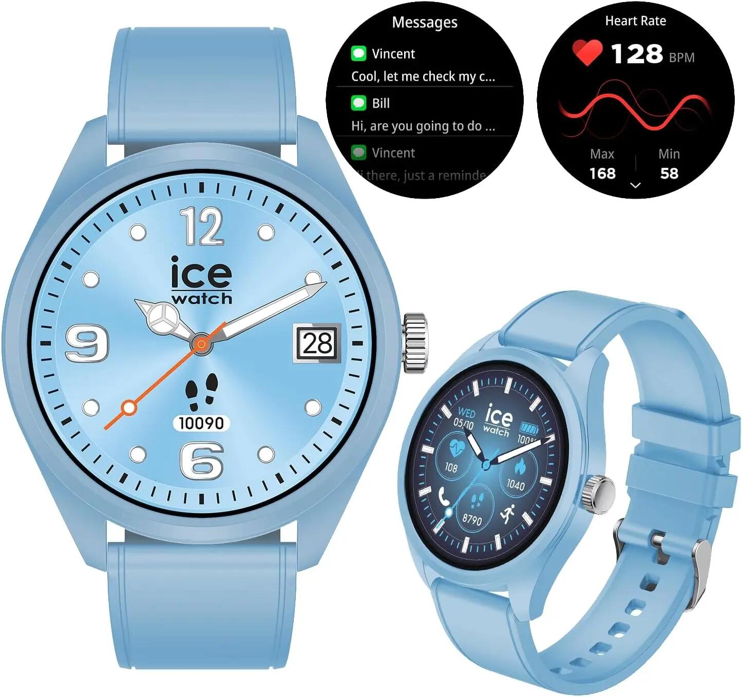 Ice Watch Digitaal  Horloge Blauw/Blauw 026220 3/4