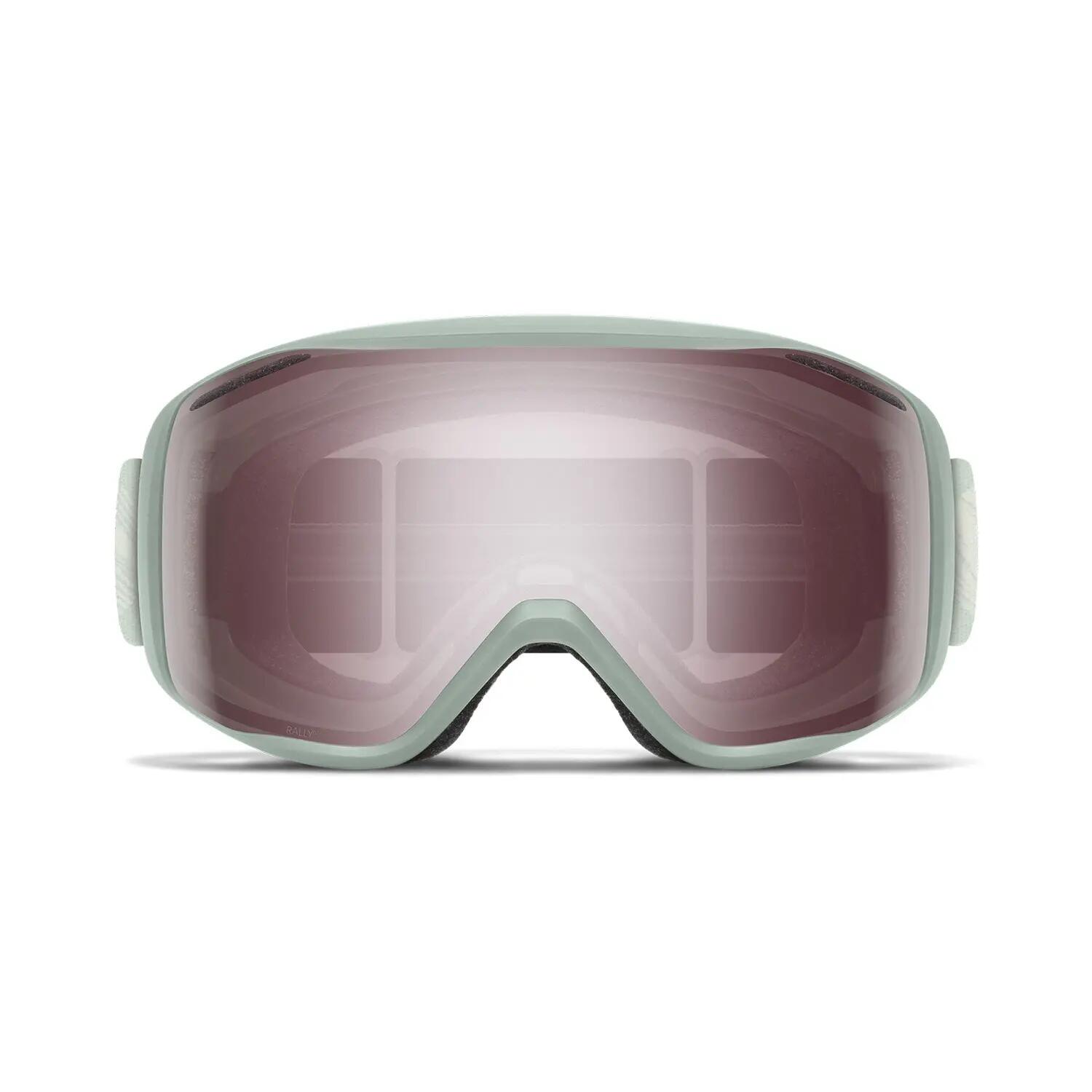 Masque De Ski Rally Soft Grass Waves Ignitor Mirror Antifog Cat 2 Femme 3/4