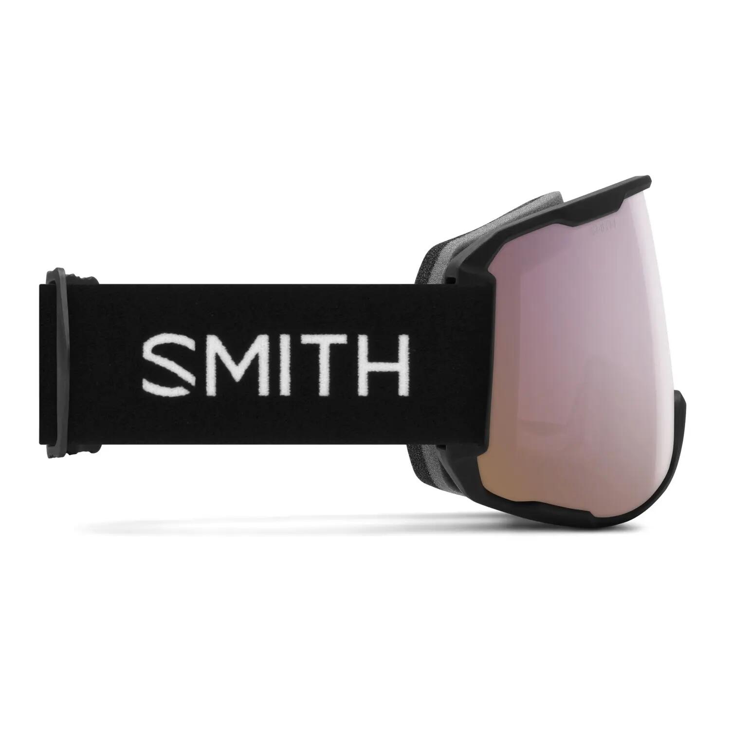 Masque Ski Preview Black Chromapop Everyday Rose Gold Mirror Cat 2 Homme 3/4