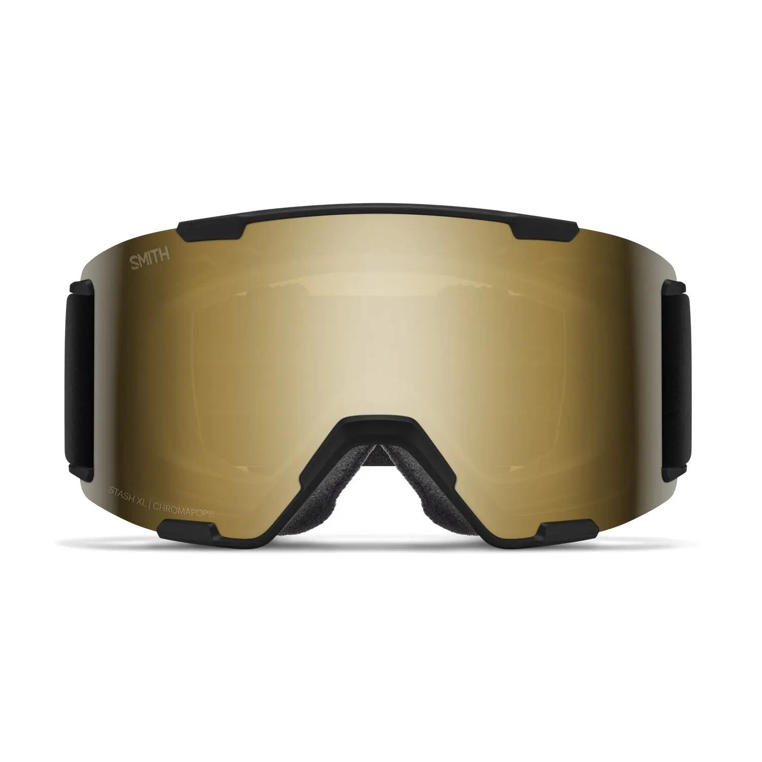 Masque Ski Stash Xl Black Chromapop Sun Black Gold Mirror Cat 3 + Cat 1 Homme 2/4