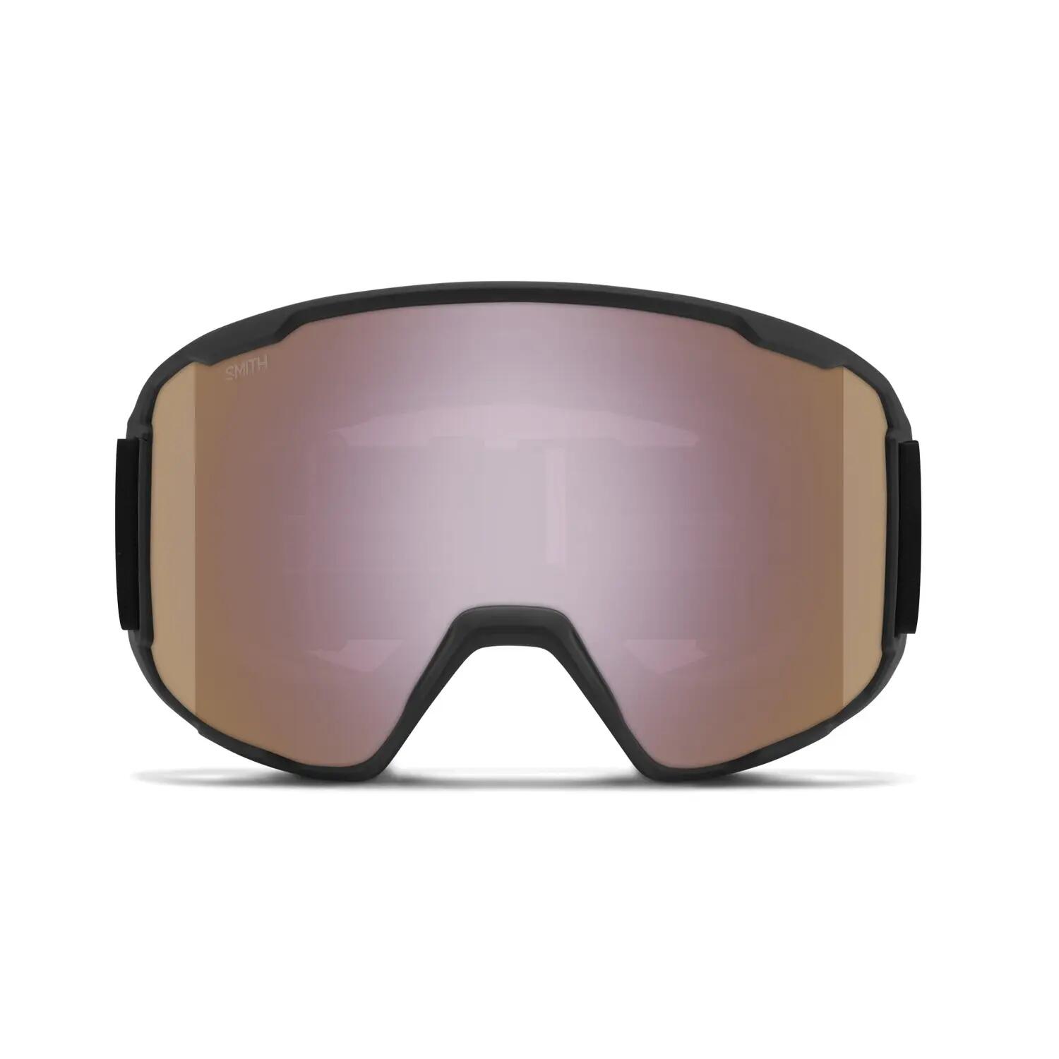 Masque Ski Preview Black Chromapop Everyday Rose Gold Mirror Cat 2 Homme 2/4