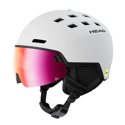 Unisex - ski/snowboard - visierhelm - mips, boa - radar 5k white