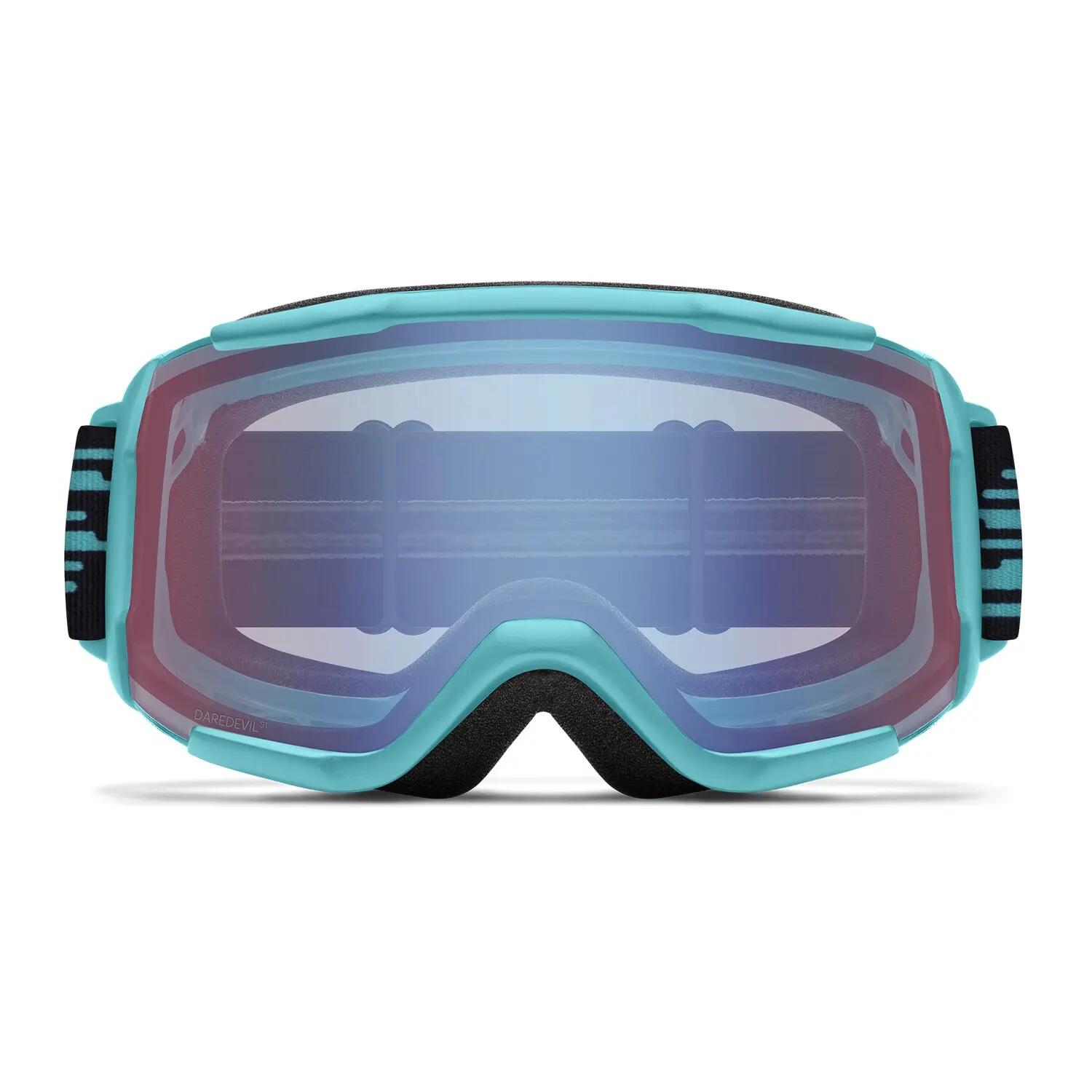Masque Ski Daredevil Tropic Kidding Blue Sensor Mirror Antifog Cat 1 Garçon 4/4