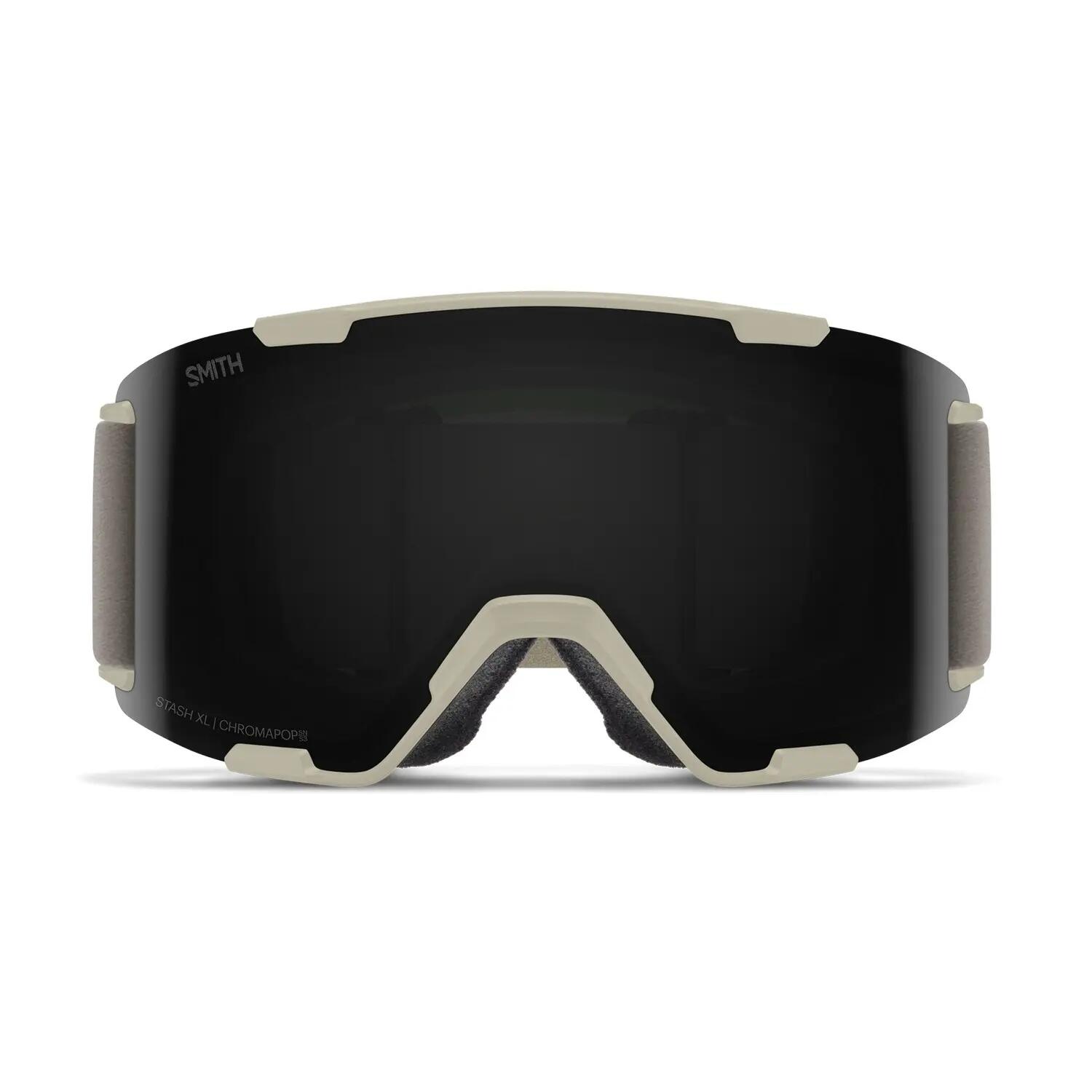 Maschera Da Sci Stash Xl Chalk Chromapop Sun Black Cat 3 + Cat 1 Uomo 3/4