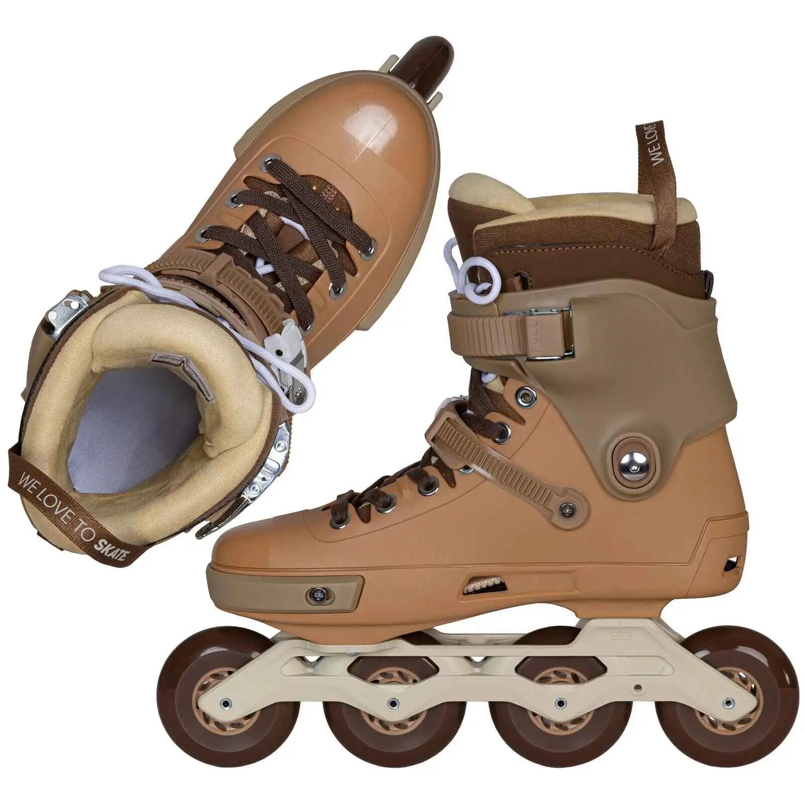 POWERSLIDE Urban Next 80 marron chocolat patins à roulettes Senior 4/6