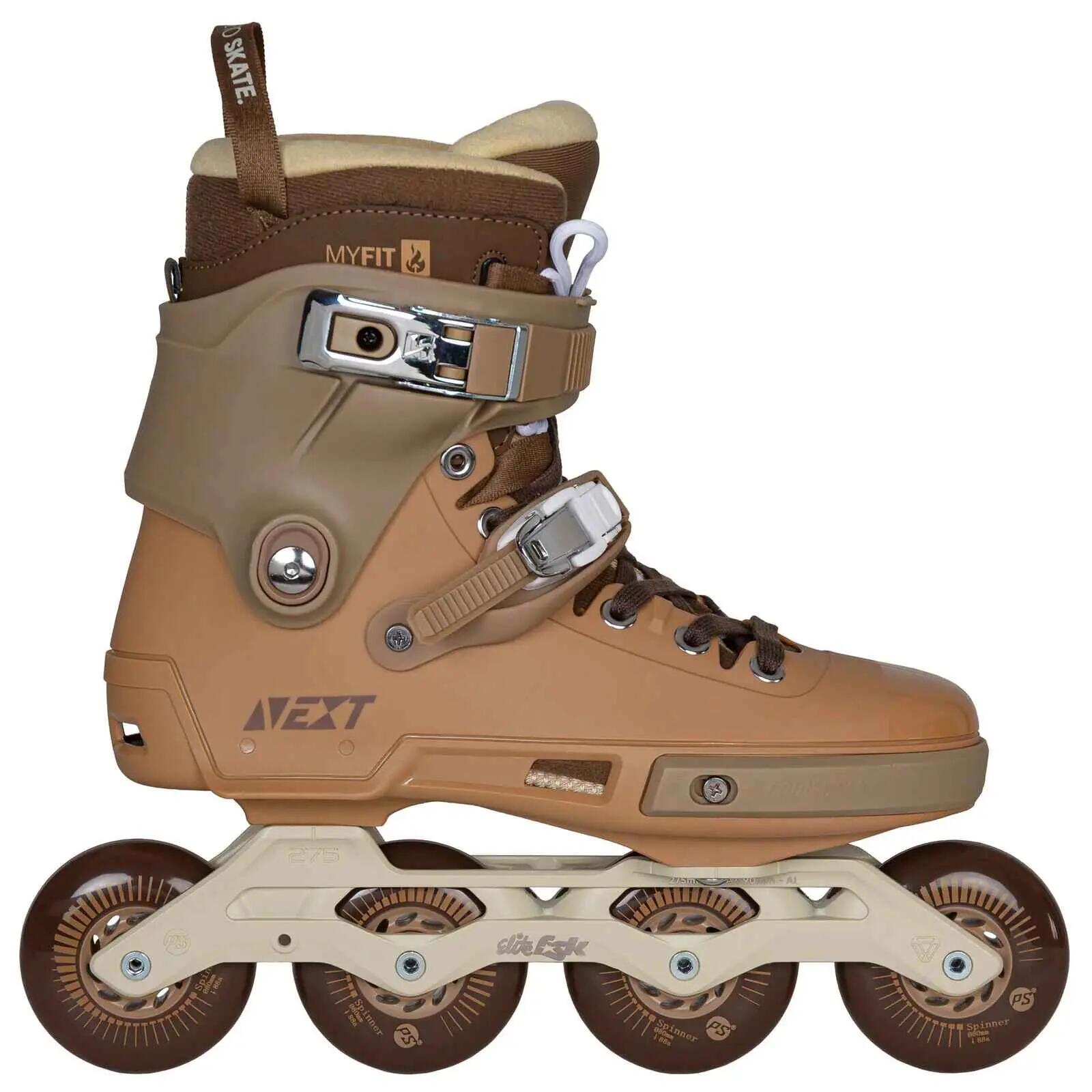 POWERSLIDE Urban Next 80 marron chocolat patins à roulettes Senior 2/6