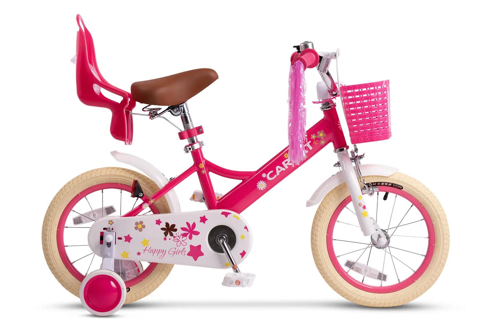 Bicicletă Copii Happy Rosu