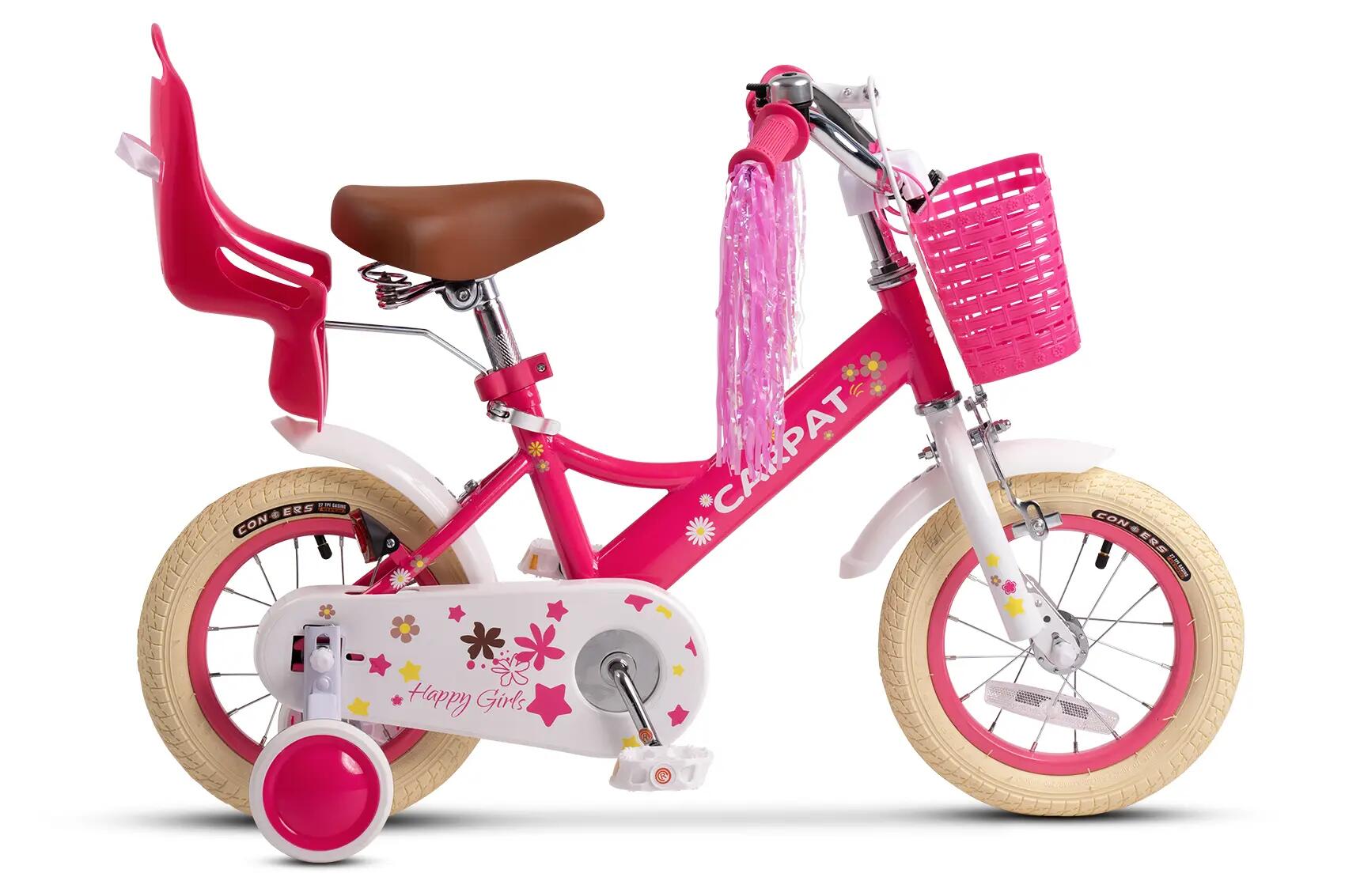 Bicicletă Copii Happy Rosu