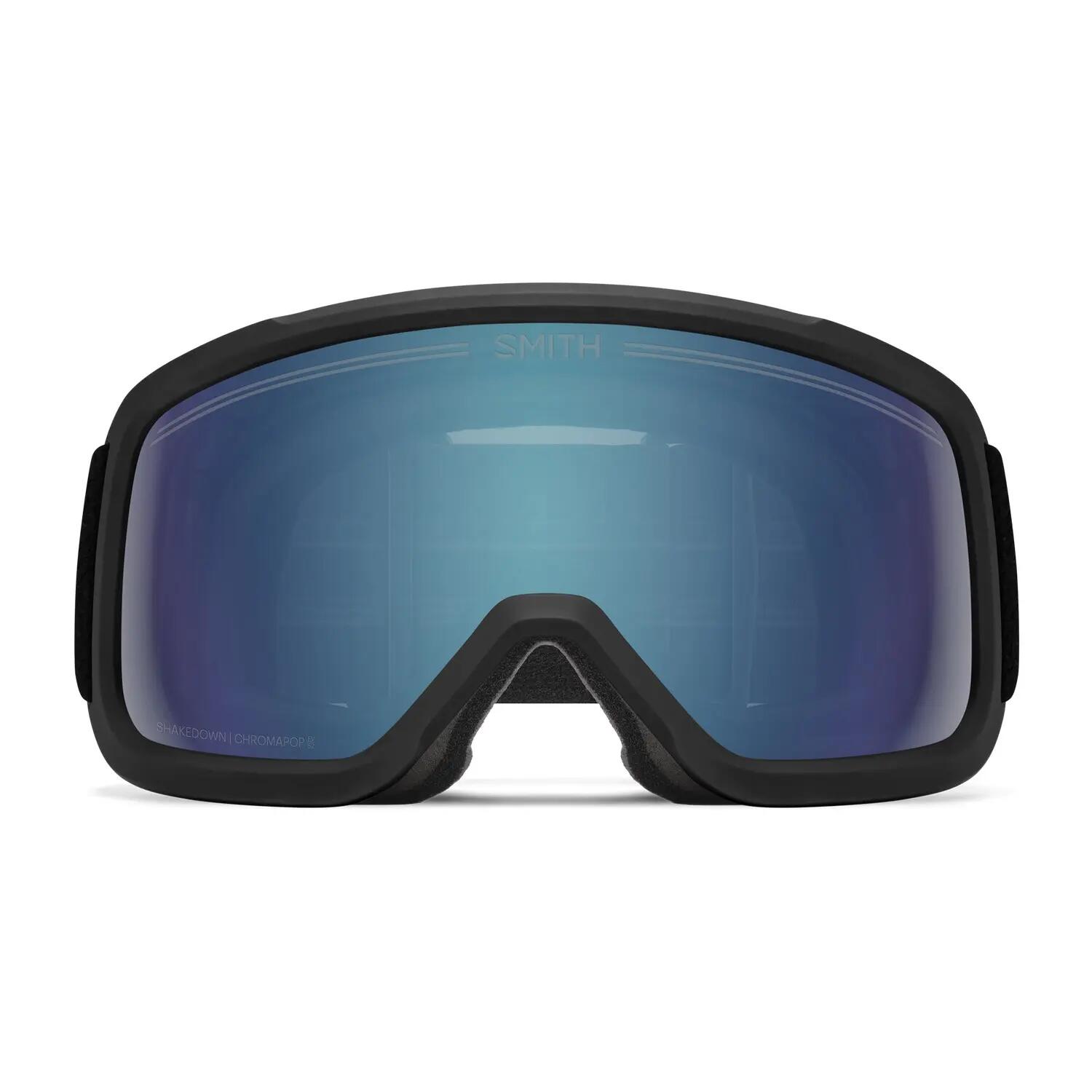 Masque Ski Shakedown Black Chromapop Everyday Blue Mirror Cat 2 + Cat 0 Homme 3/4